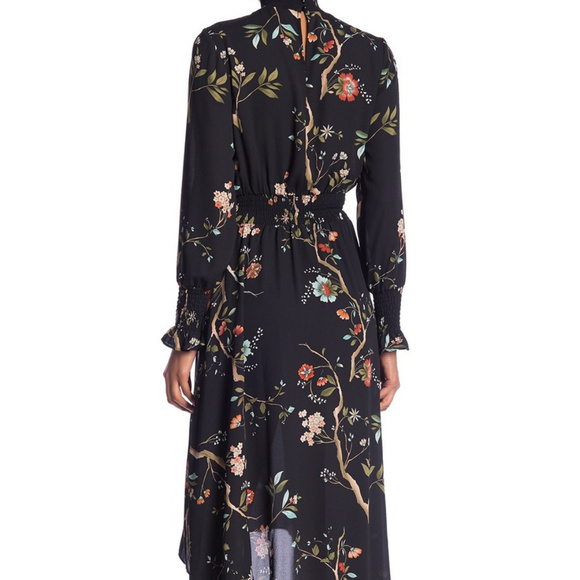 NANETTE nanette lepore – Long Sleeve Smocked Print - Picture 2 of 4